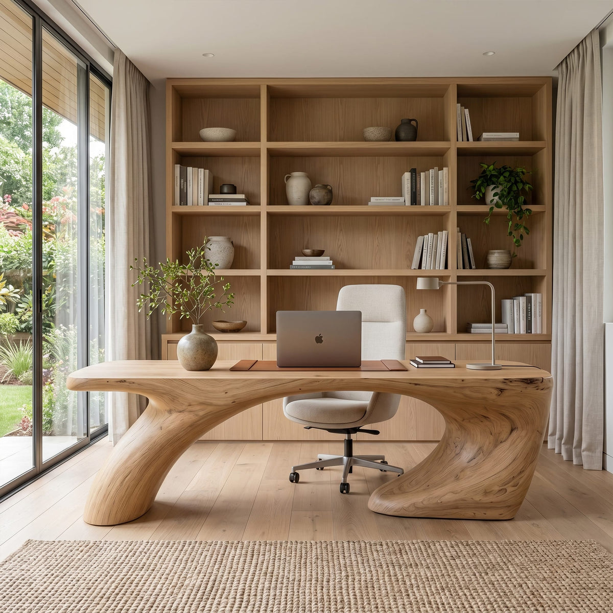 Curved Sculptural Desk