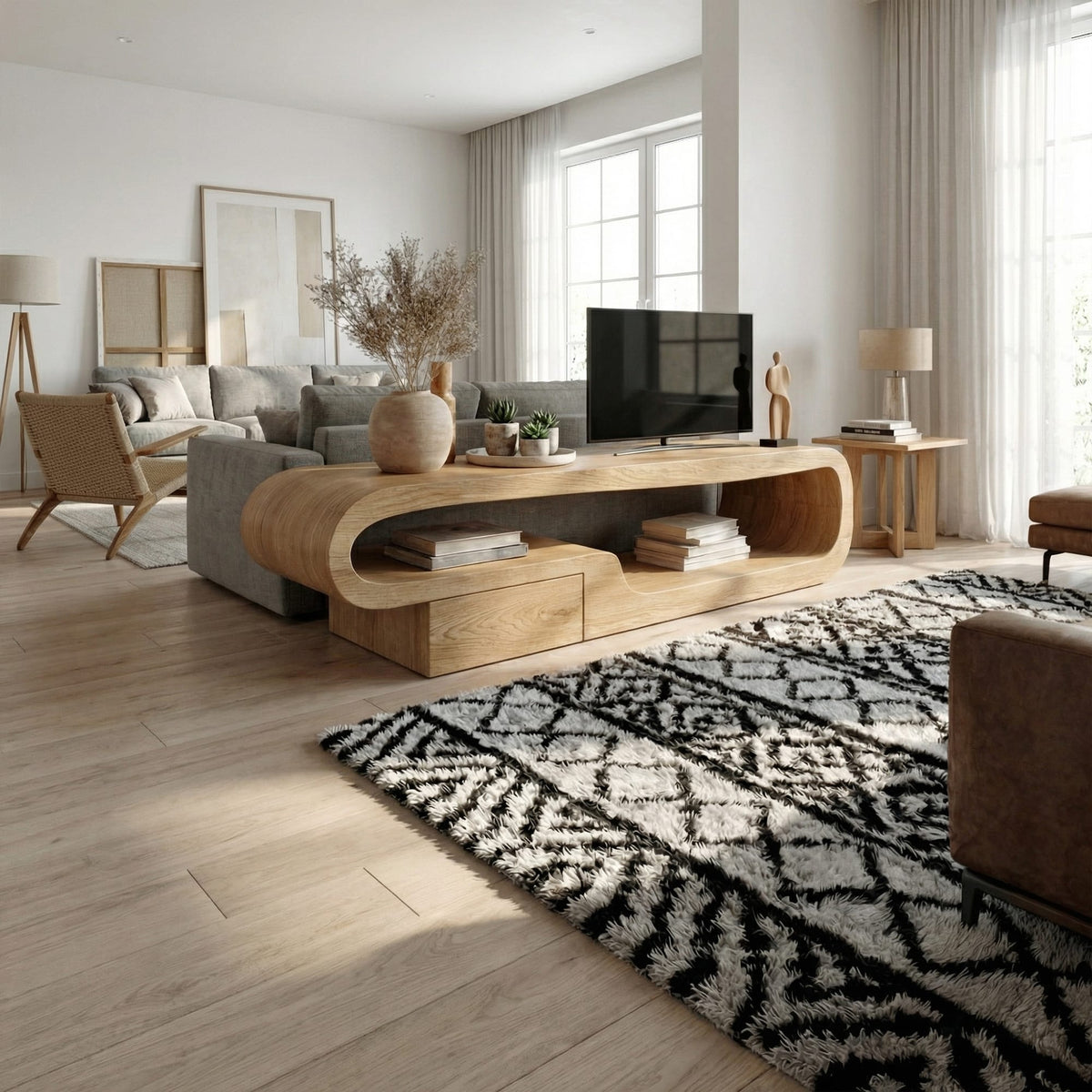 Low Modern TV Cabinet