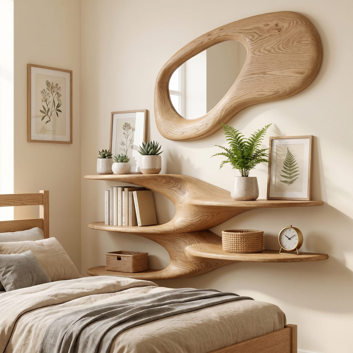 Wave Display Wall Shelf