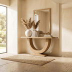 Organic Contemporary Console Table