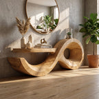 Wave Sofa Console Table
