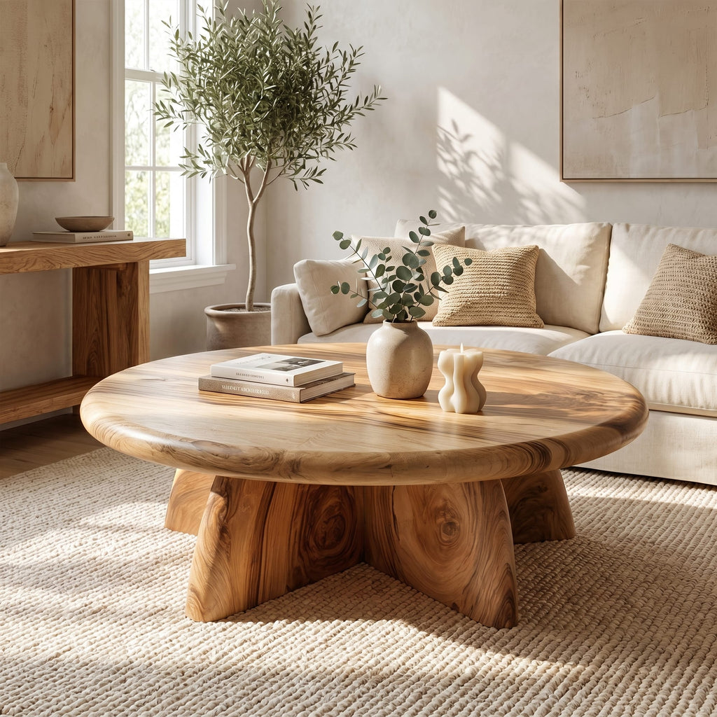 Solid Stump Coffee Table