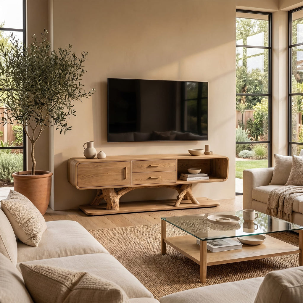 Organic Drawers TV Cabinet