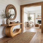 Artistic Abstract Console Table
