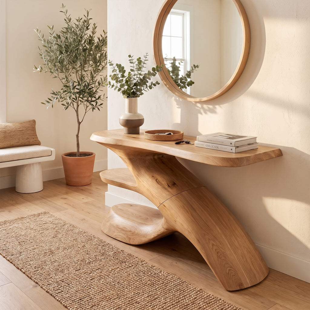 Solid Console Table