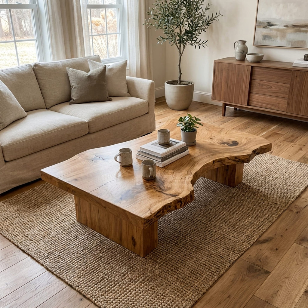 Sculptural Display Coffee Table