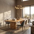Sculptural Chunky Dining Table