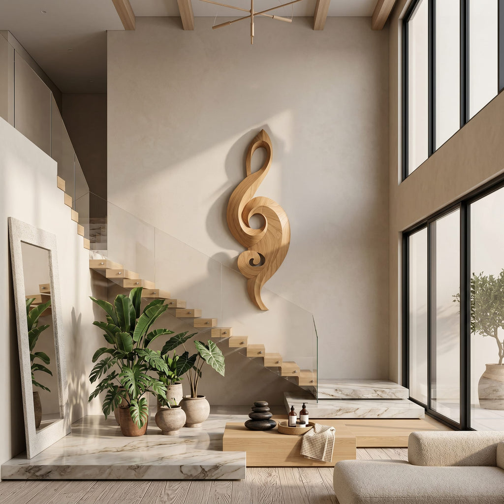 Minimal Treble Wall Art