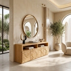 Geometric Contemporary Sideboard