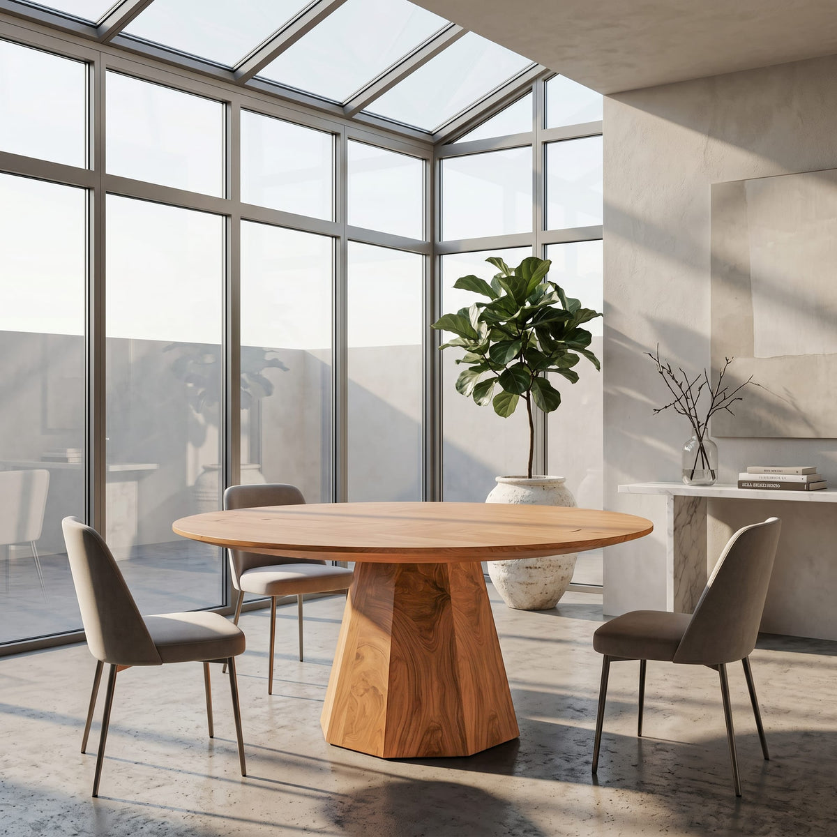 Sculptural Organic Dining Table