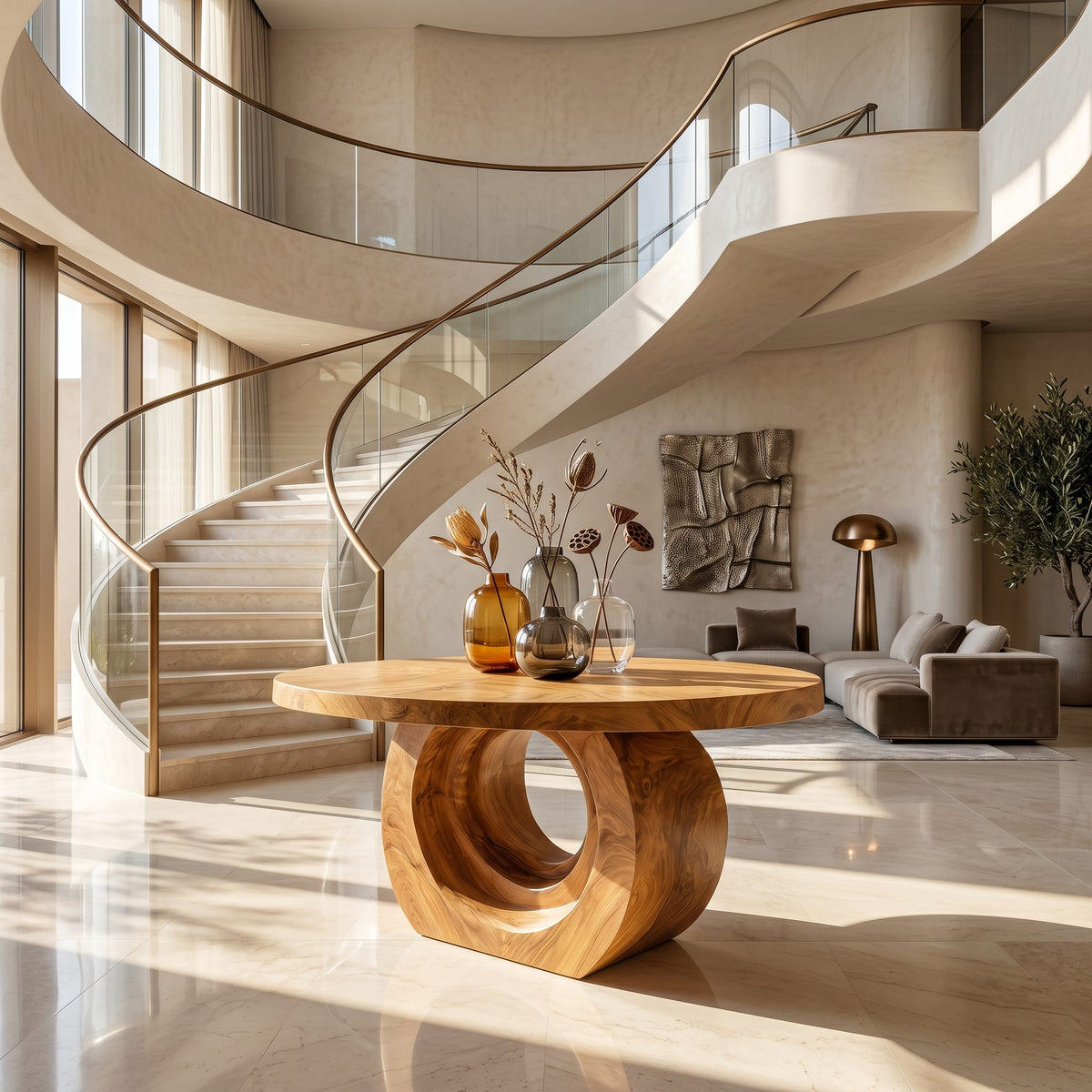 Contemporary Ring Side Table