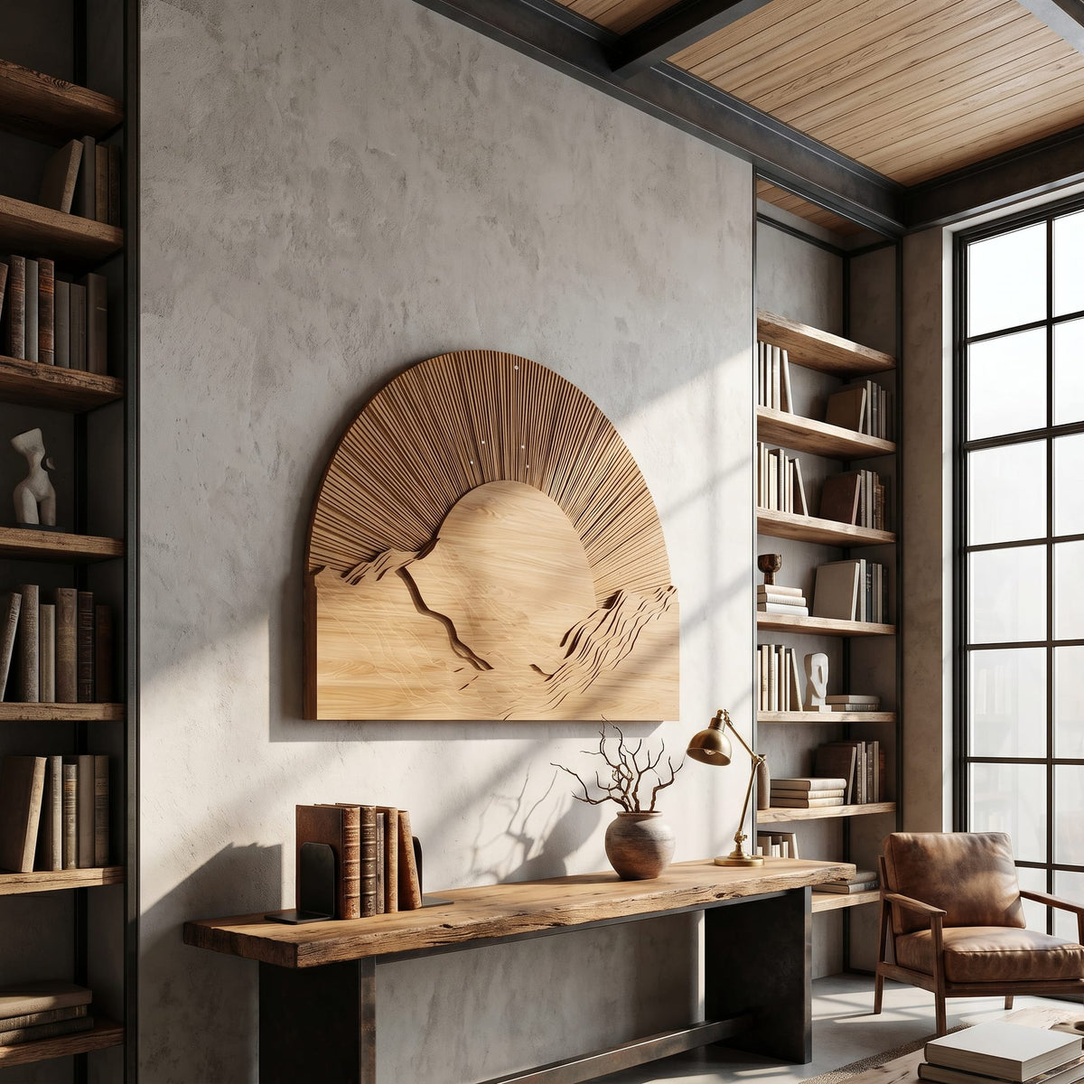 Half Modern Wall Art