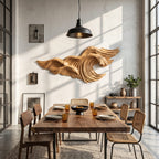 Abstract Sculptural Flowing Wall Art