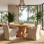 Modern Sculptural Kitchen Dining Table