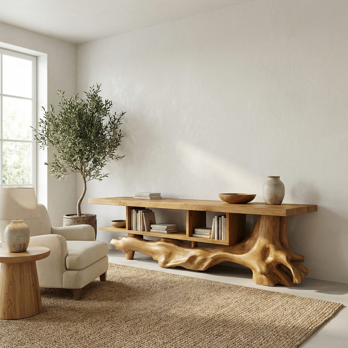 Solid Designer Bookshelf