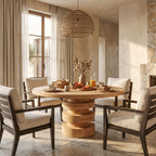 Minimal Round Dining Table
