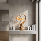 Sculptural Light Nightstand