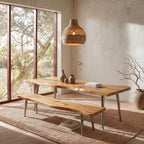 Trestle Solid Dining Table