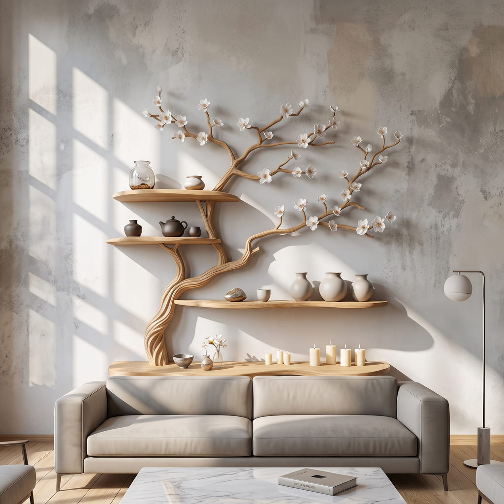 Blossom Storage Floating Shelf