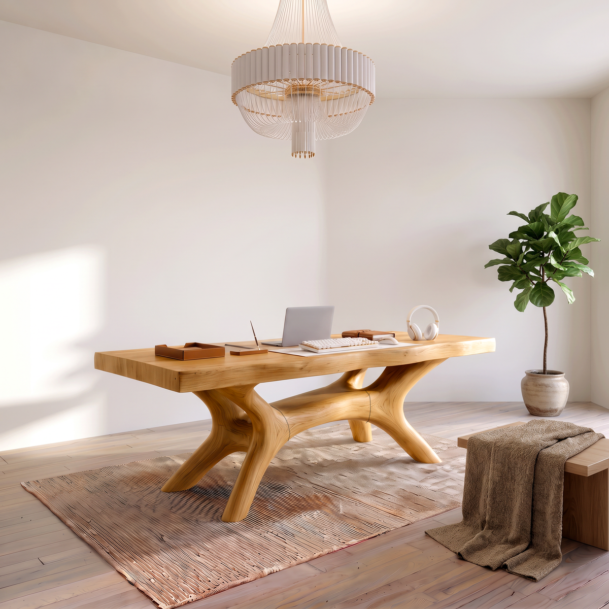 Arched Sculptural Desk, view 6