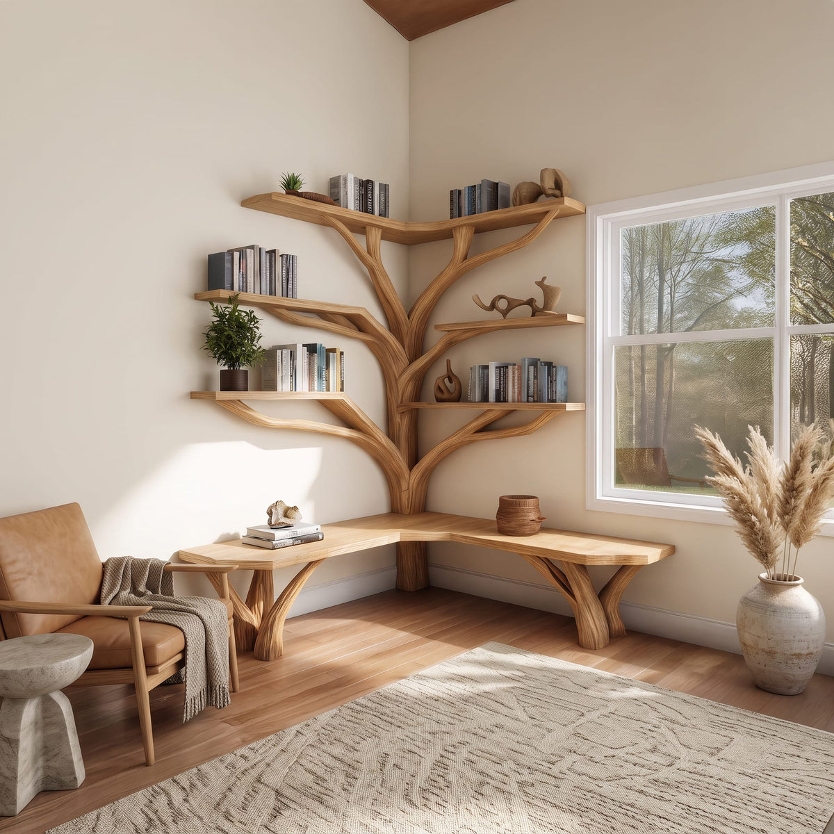 Shelf Reading Tree Bookshelf