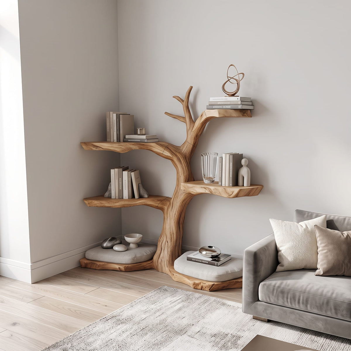 Kids Storage Tree Bookshelf