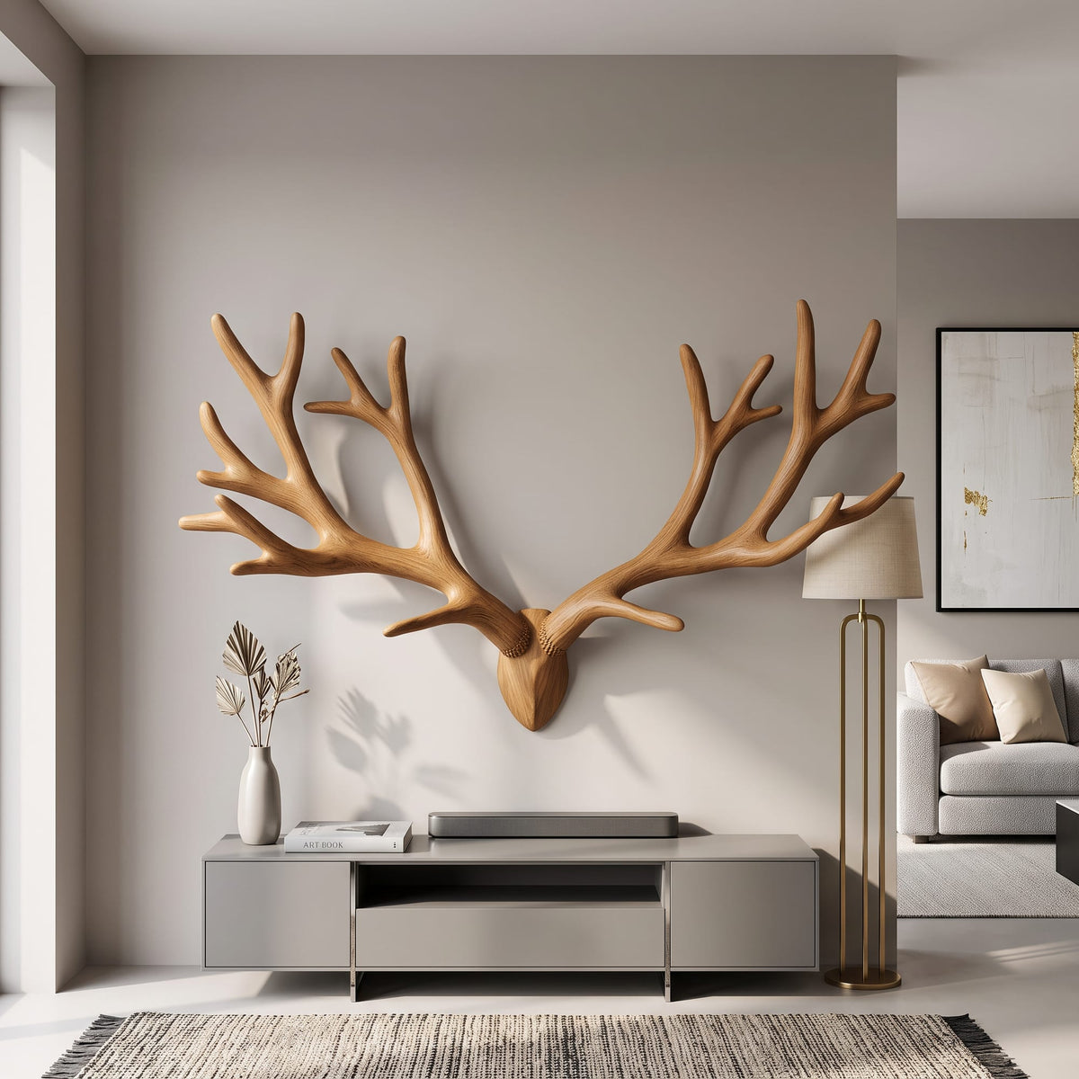 Deer Antler Wall Art