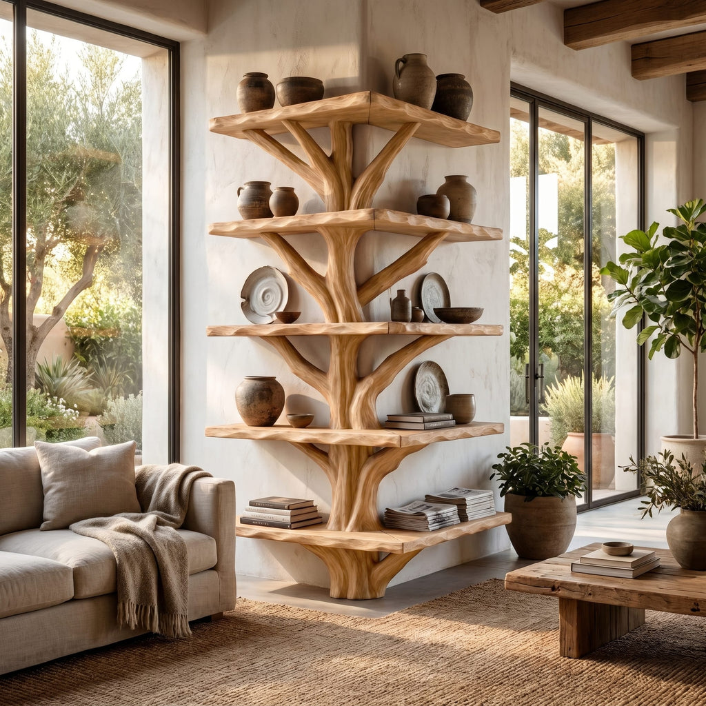 Organic Study Tree Bookshelf