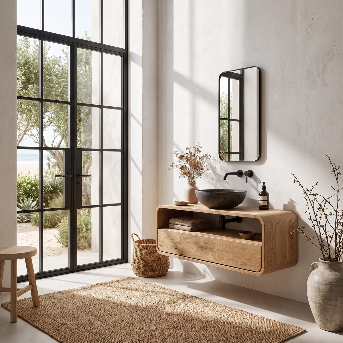 Built Storage Vanity