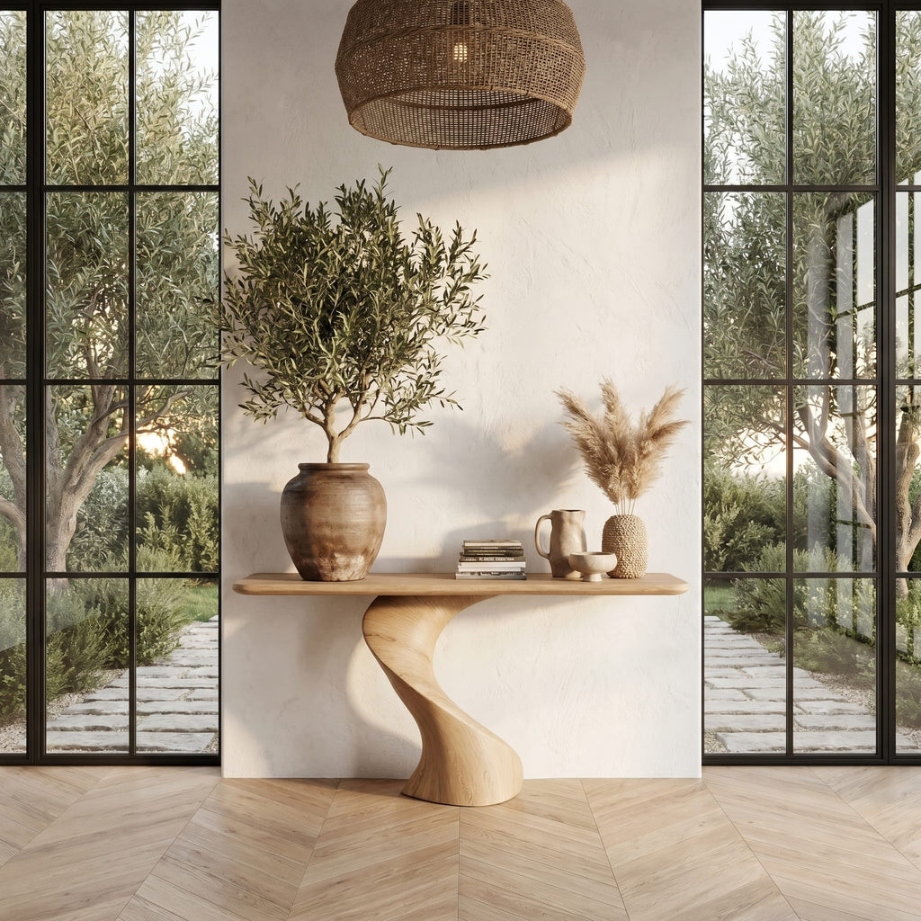 Twisted Sofa Console Table