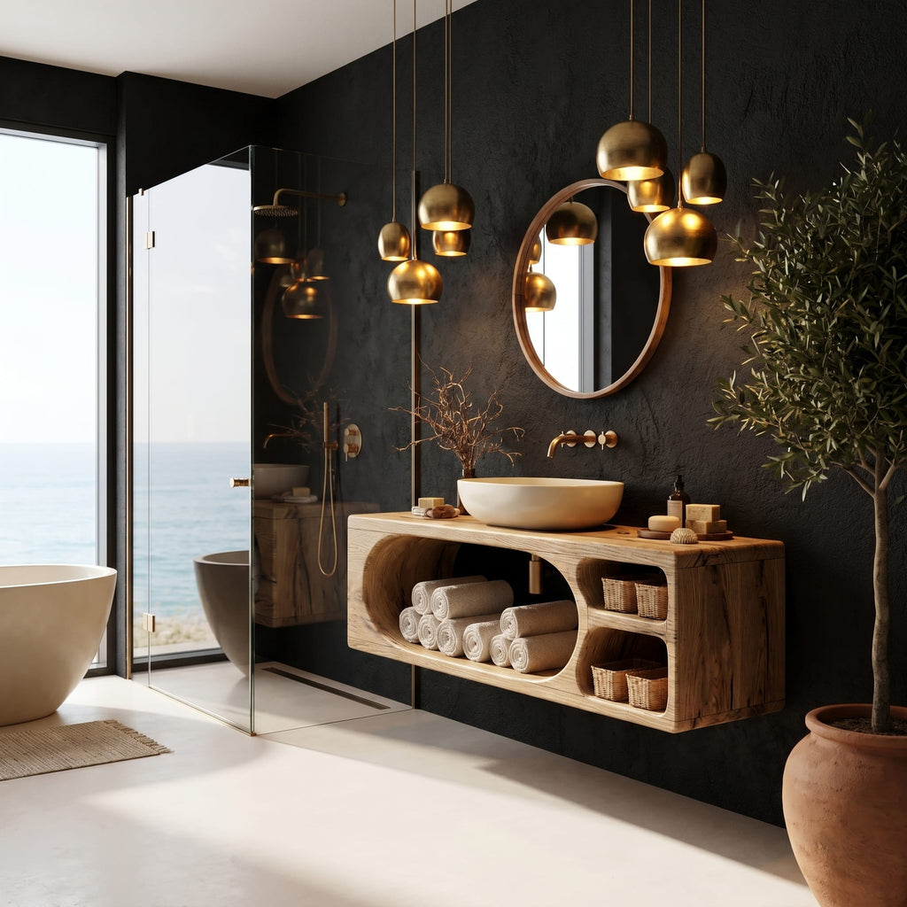 Built-in Storage Vanity
