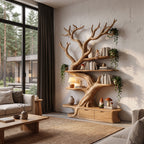Sculptural Branch Tree Bookshelf