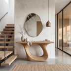 Curved Structure Modern Console Table