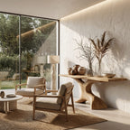 Root Solid Live Edge Console Table