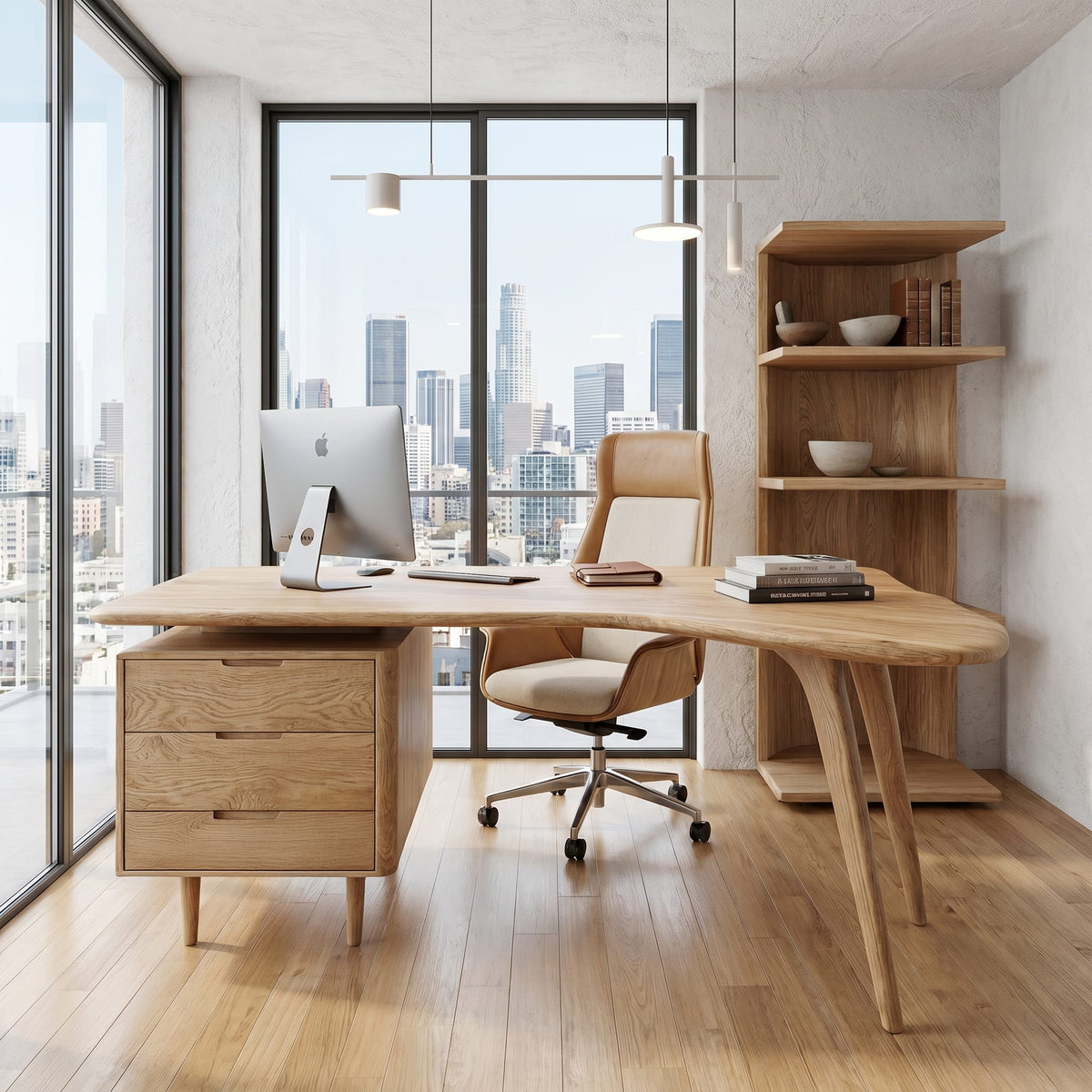 Organic Integrated Desk