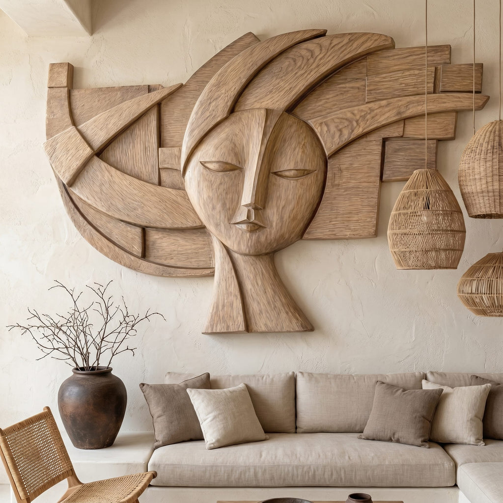 Abstract Tribal Wall Art