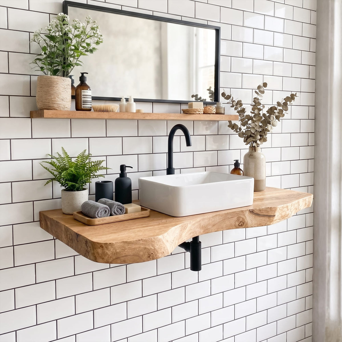 Live Edge Under Vanity