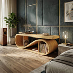Wave Storage Record Stand