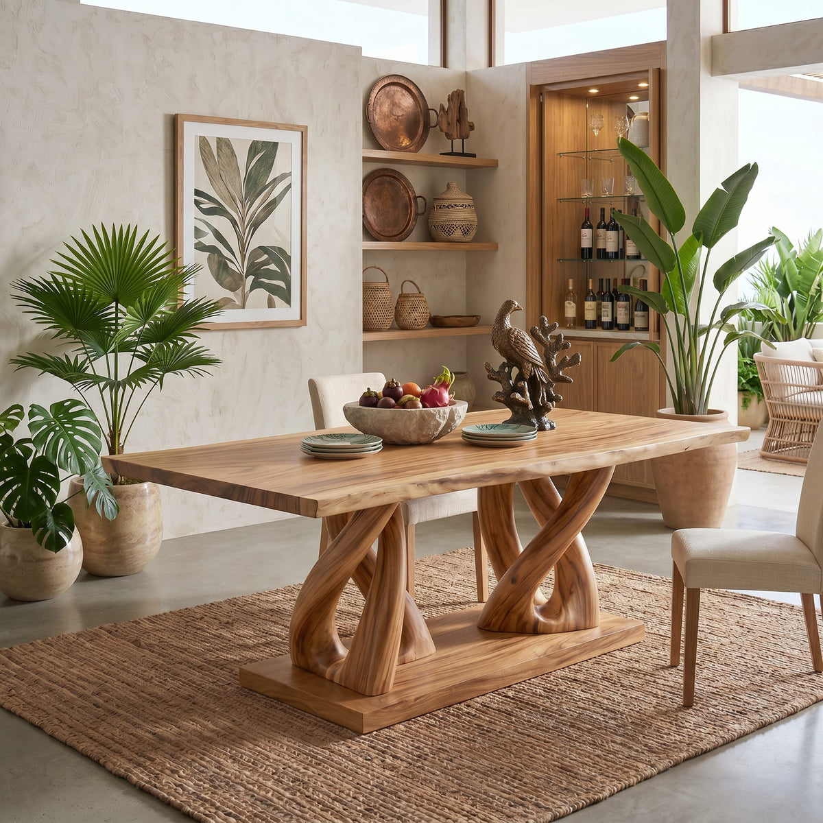 Solid Banquet Dining Table