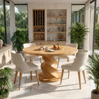 Sculptural Bistro Side Table