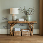 Live Edge Side Table Driftwood Table Console Table, solid wood, built to order