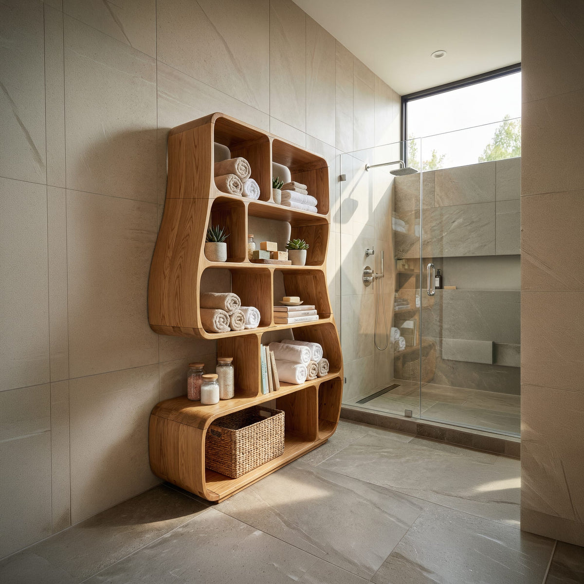 Contemporary Decorative Bookshelf