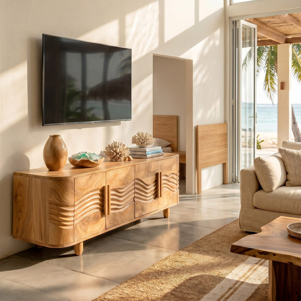 Minimal Wall-mounted TV Cabinet