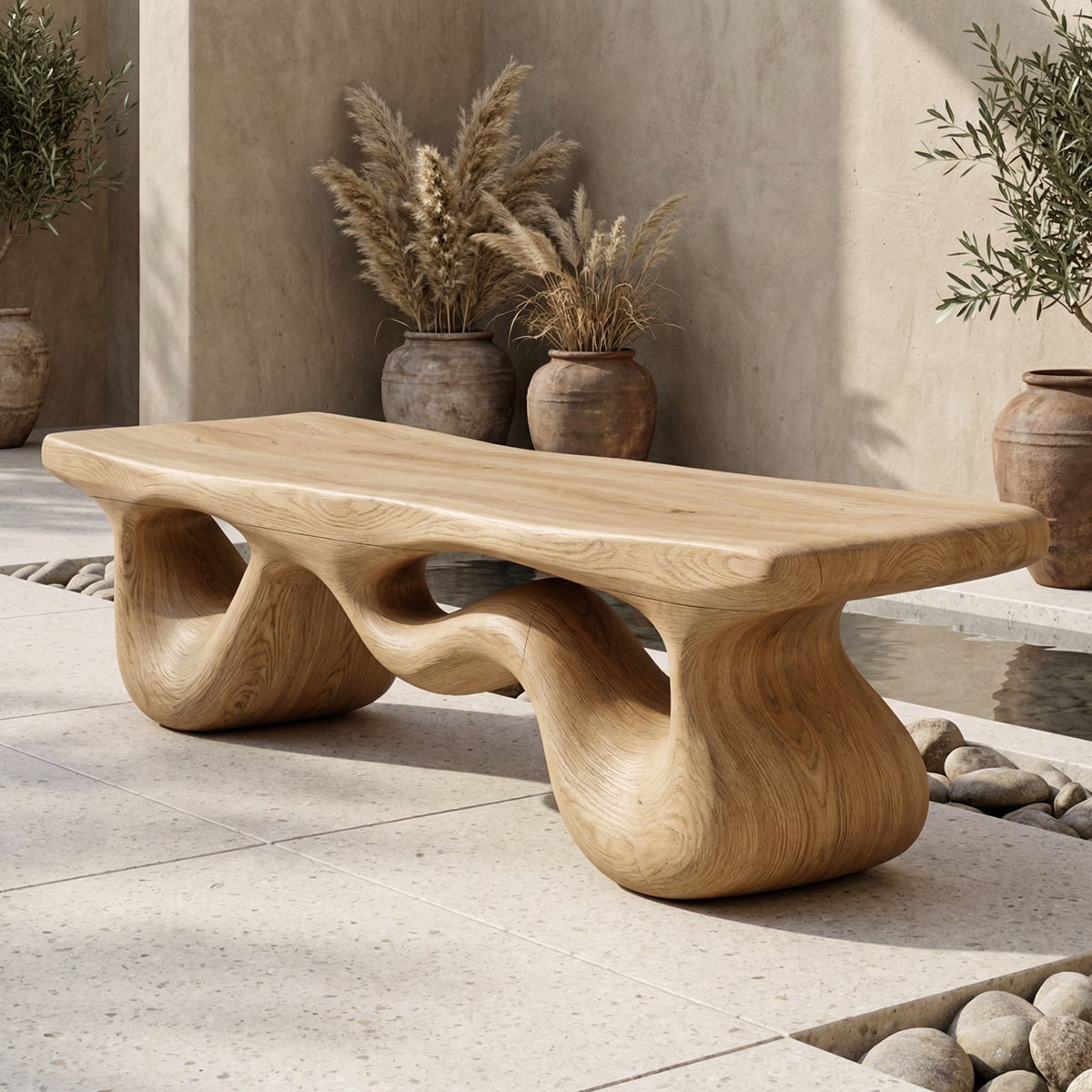Loop Curved Bench