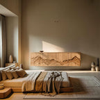 Mountain Solid Console Table