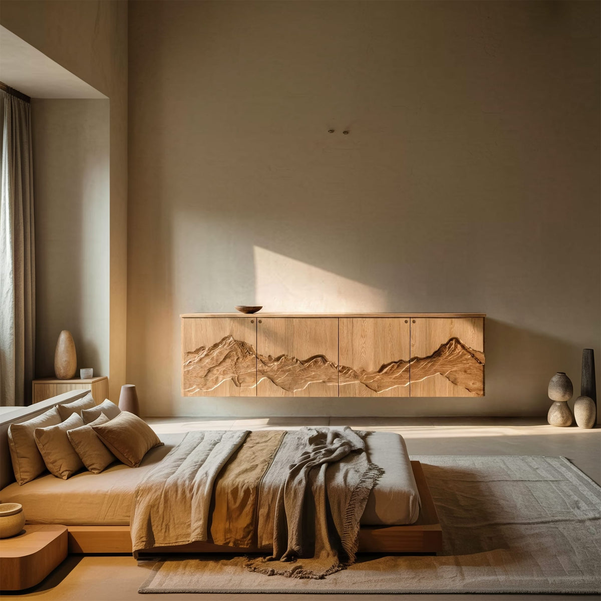 Mountain Solid Console Table