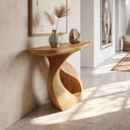 Organic Hallway Console Table