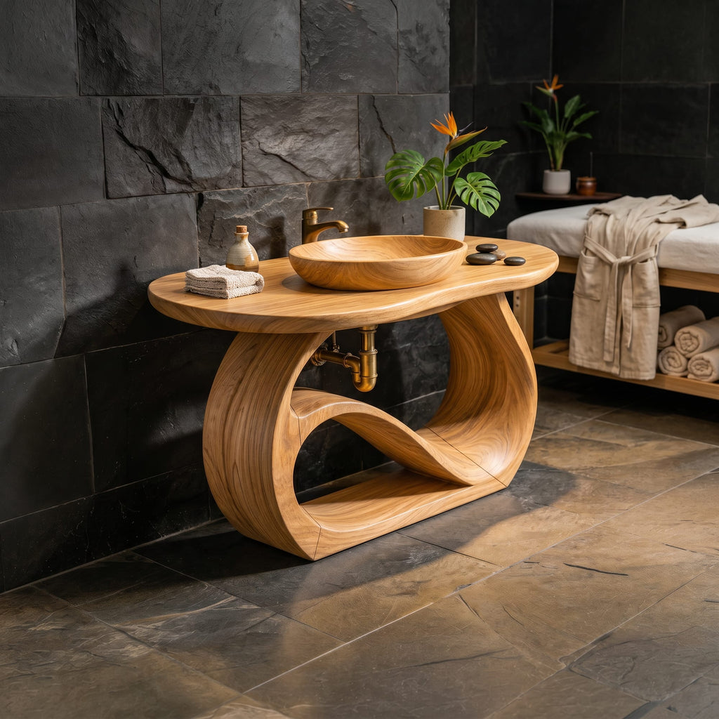 Double Storage Vanity