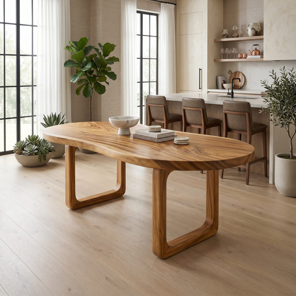 Solid Sunny Dining Table