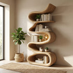 Curved Wave Bookshelf